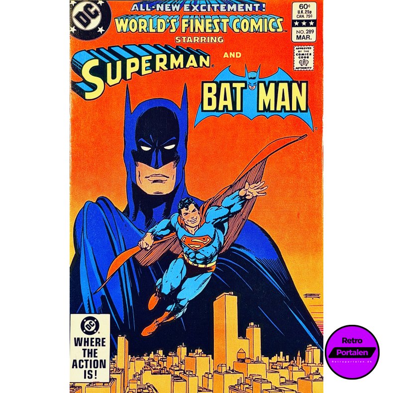World�s Finest Comics Vol. 43 Nr. 289 (1983) (Engelsk) (DC) (Tegneserie)