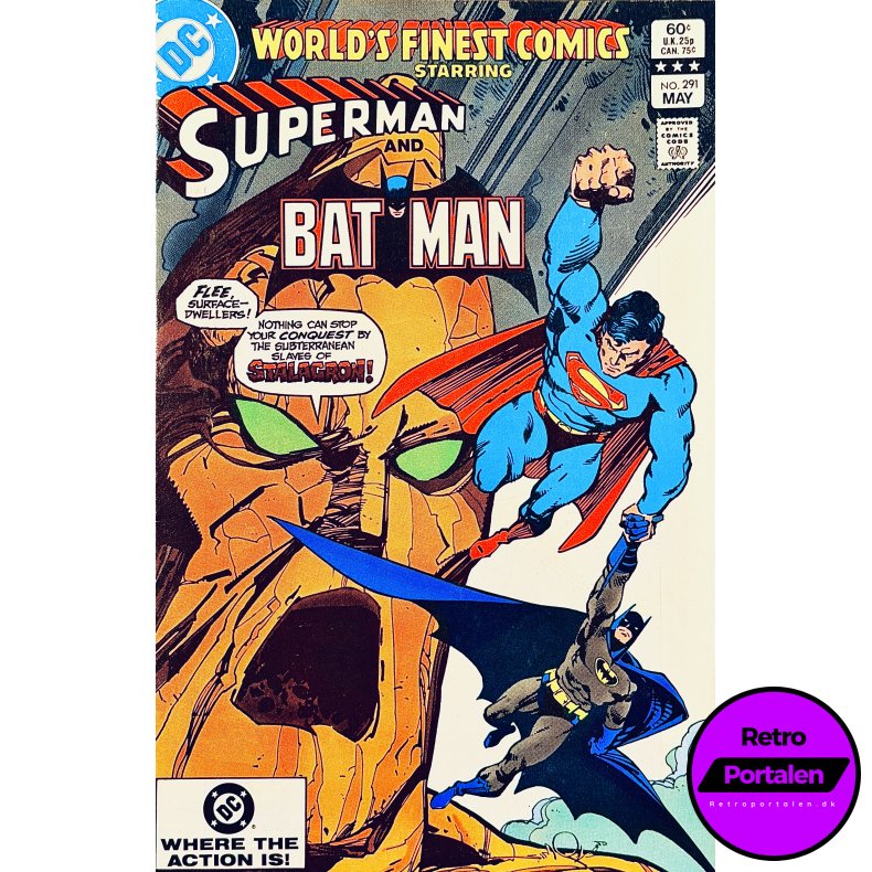 World�s Finest Comics Vol. 43 Nr. 291 (1983) (Engelsk) (DC) (Tegneserie)
