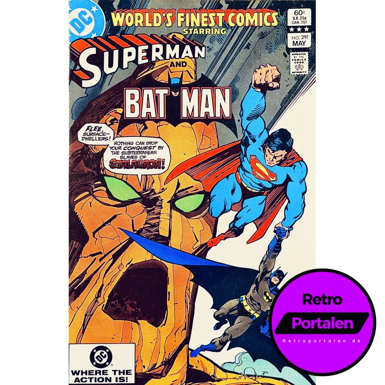World�s Finest Comics Vol. 43 Nr. 291 (1983) (Engelsk) (DC) (Tegneserie)