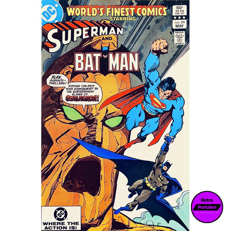 World�s Finest Comics Vol. 43 Nr. 291 (1983) (Engelsk) (DC) (Tegneserie)