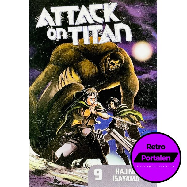 Attack On Titan 9 (Hajime Isayama) (Engelsk) (Manga)