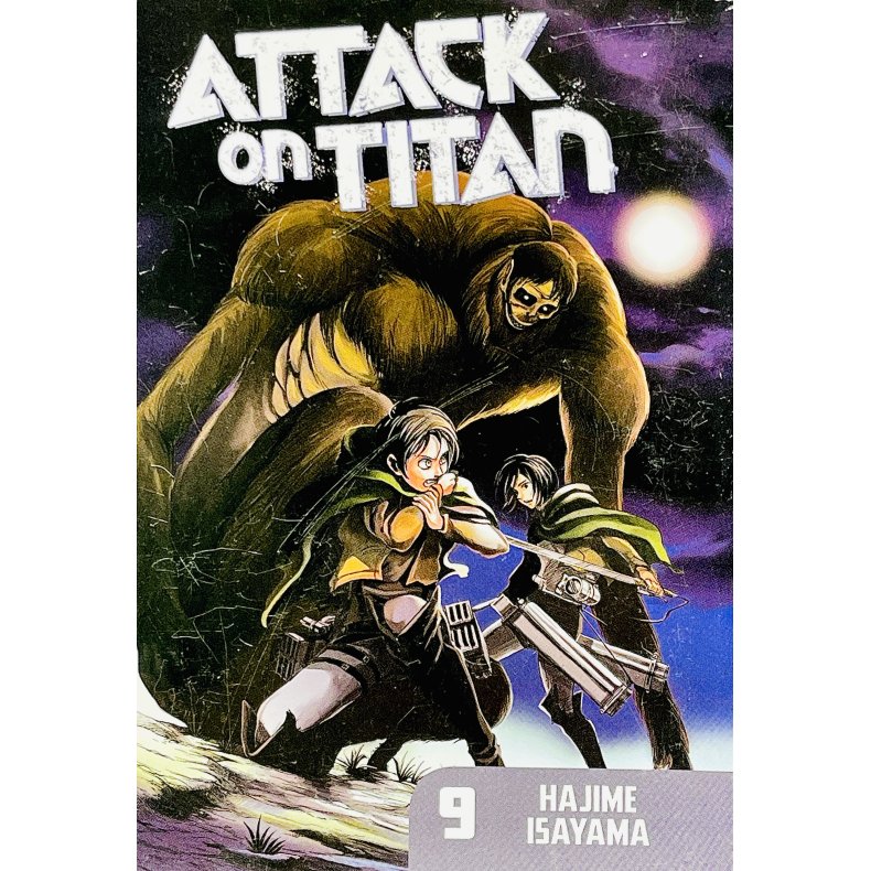 Attack On Titan 9 (Hajime Isayama) (Engelsk) (Manga)