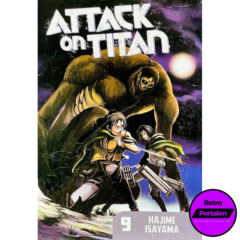 Attack On Titan 9 (Hajime Isayama) (Engelsk) (Manga)