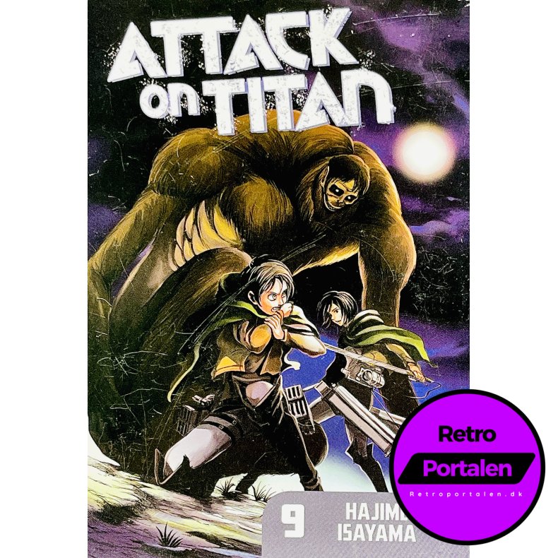 Attack On Titan 9 (Hajime Isayama) (Engelsk) (Manga)