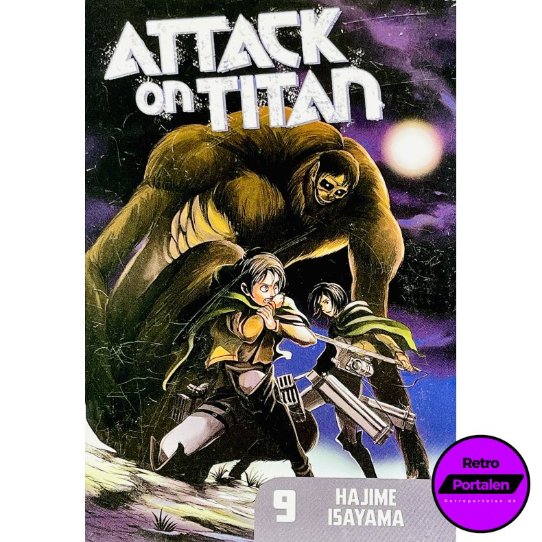 Attack On Titan 9 (Hajime Isayama) (Engelsk) (Manga)