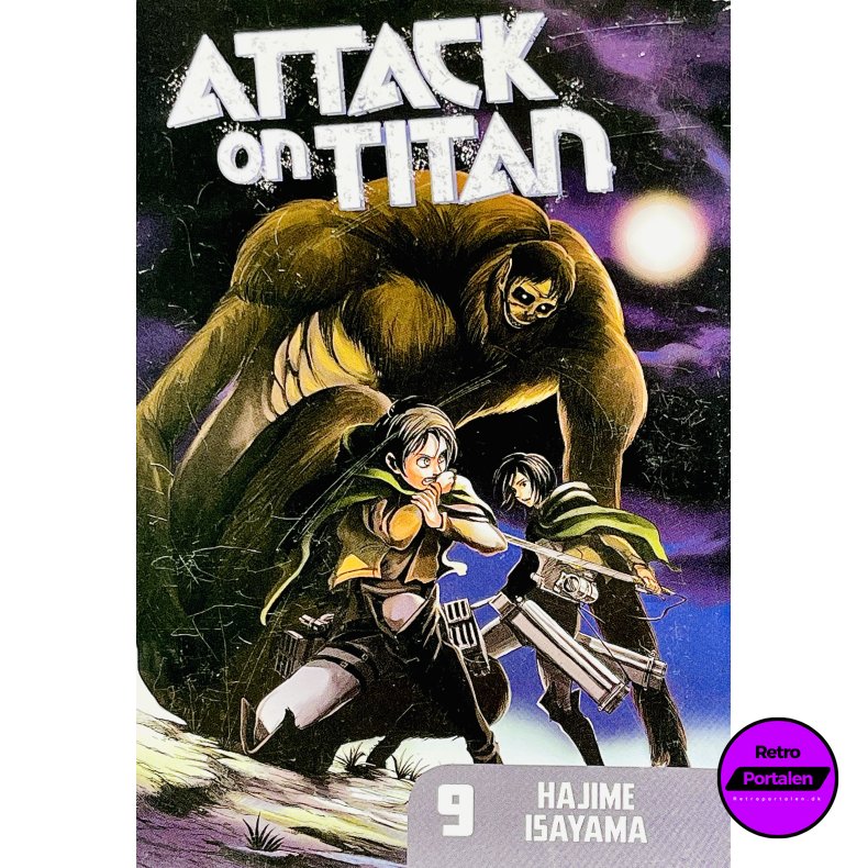 Attack On Titan 9 (Hajime Isayama) (Engelsk) (Manga)