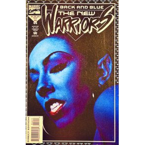 The New Warriors Vol. 1 Nr. 44 (1994) (Engelsk) (Marvel Comics) (Tegneserie)