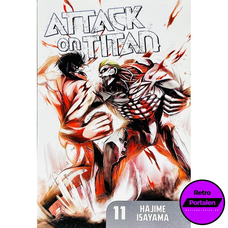 Attack On Titan 11 (Hajime Isayama) (Engelsk) (Manga)