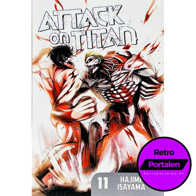 Attack On Titan 11 (Hajime Isayama) (Engelsk) (Manga)