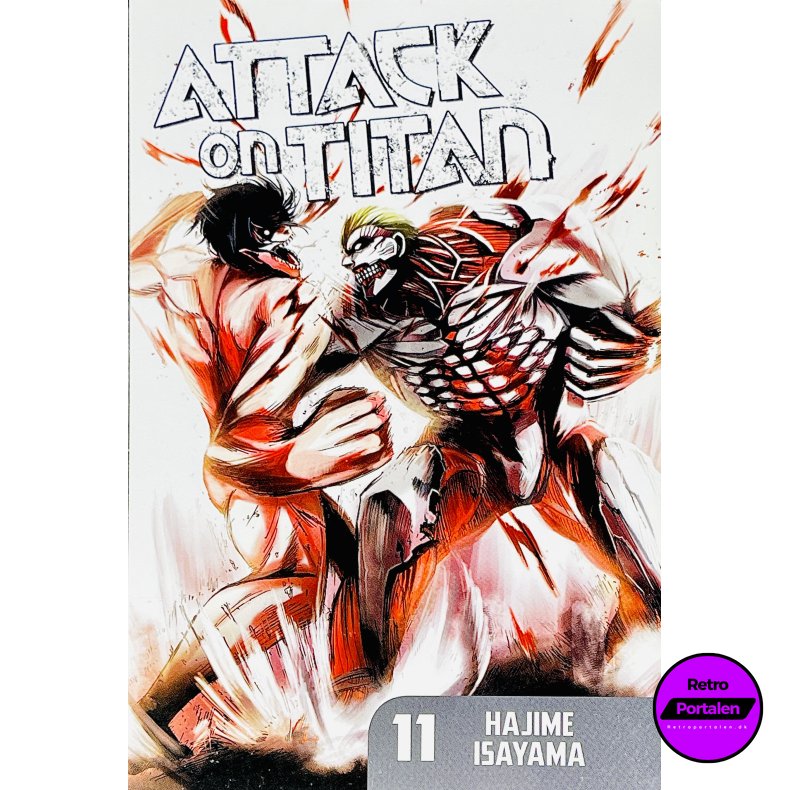 Attack On Titan 11 (Hajime Isayama) (Engelsk) (Manga)