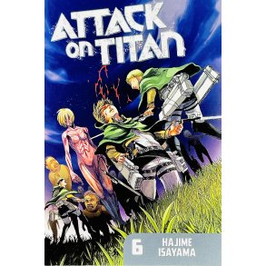 Attack On Titan 6 (Hajime Isayama) (Engelsk) (Manga)