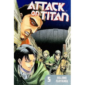 Attack On Titan 5 (Hajime Isayama) (Engelsk) (Manga)