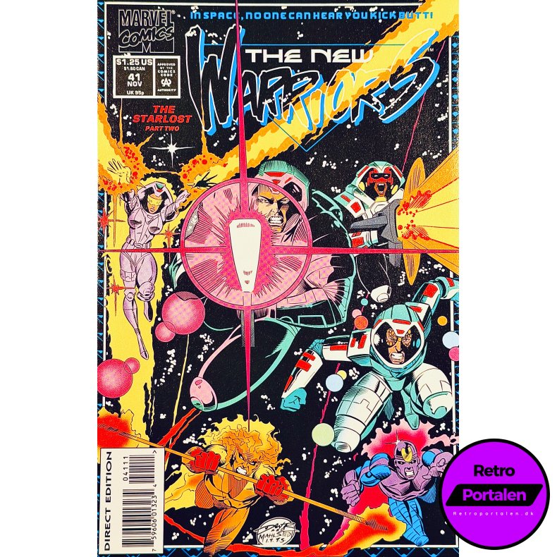 The New Warriors Vol. 1 Nr. 41 (1993) (Engelsk) (Marvel Comics) (Tegneserie)