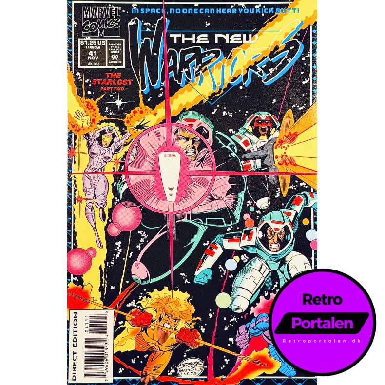The New Warriors Vol. 1 Nr. 41 (1993) (Engelsk) (Marvel Comics) (Tegneserie)