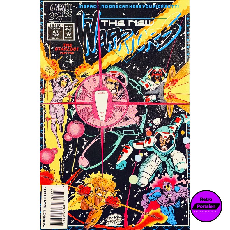 The New Warriors Vol. 1 Nr. 41 (1993) (Engelsk) (Marvel Comics) (Tegneserie)