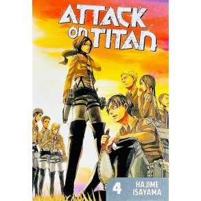 Attack On Titan 4 (Hajime Isayama) (Engelsk) (Manga)