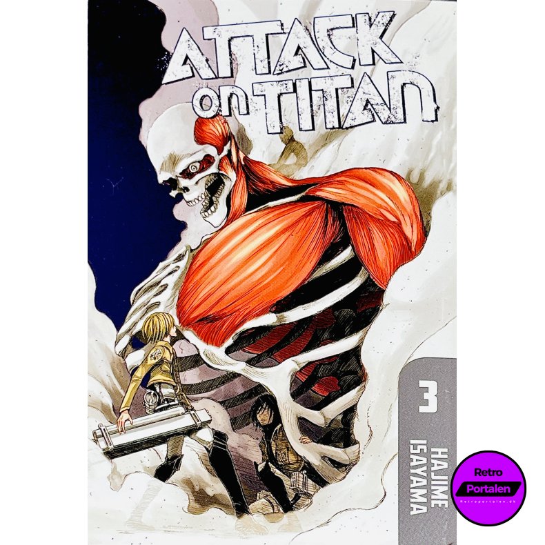 Attack On Titan 3 (Hajime Isayama) (Engelsk) (Manga)