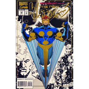 The New Warriors Vol. 1 Nr. 40 (1993) (Engelsk) (Marvel Comics) (Tegneserie) (Guld Front)
