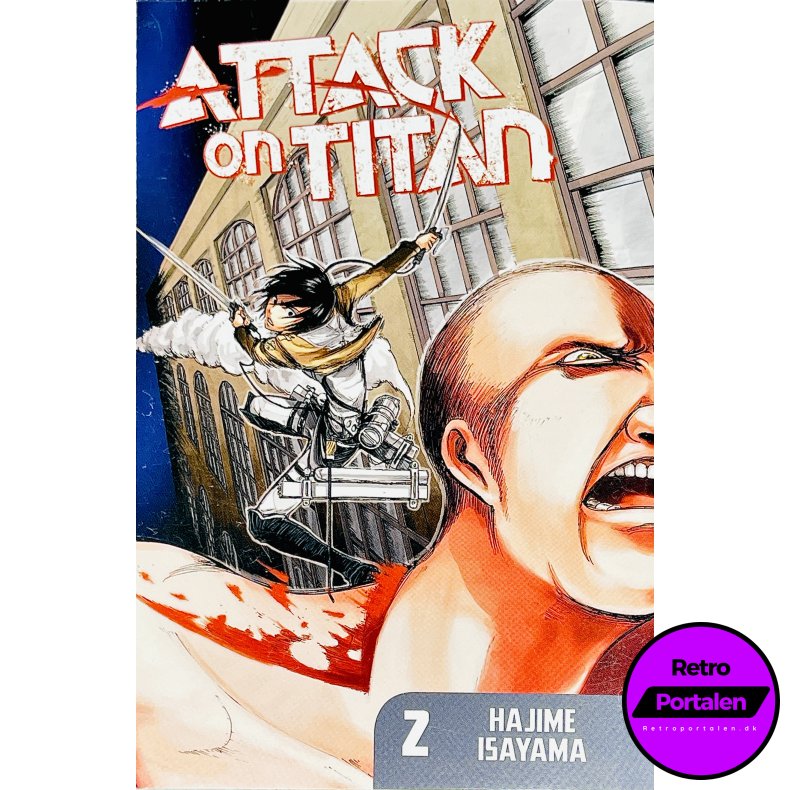 Attack On Titan 2 (Hajime Isayama) (Engelsk) (Manga)