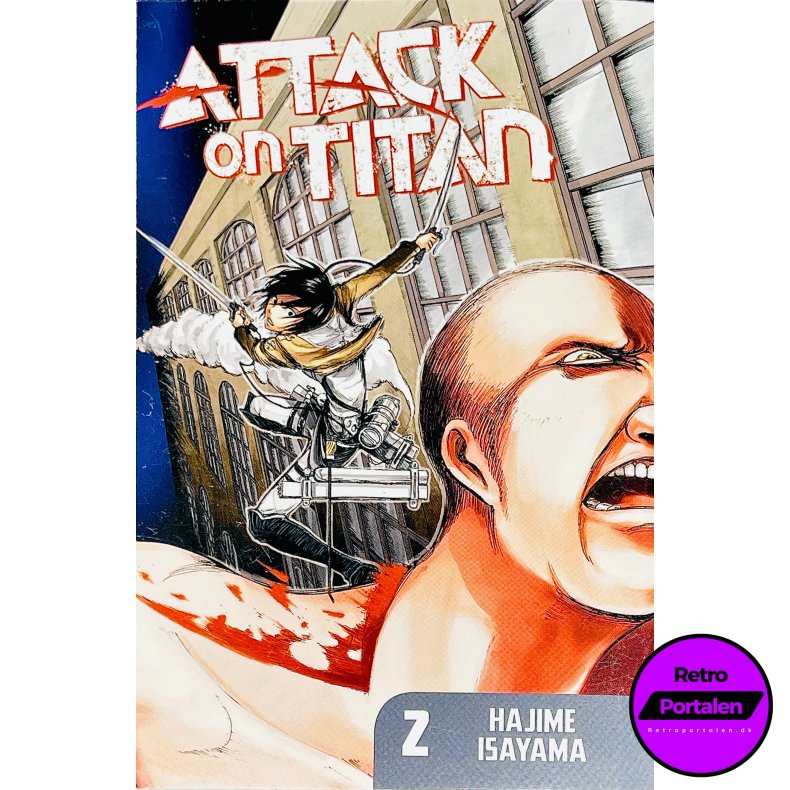 Attack On Titan 2 (Hajime Isayama) (Engelsk) (Manga)