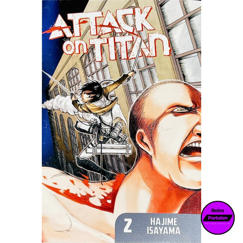 Attack On Titan 2 (Hajime Isayama) (Engelsk) (Manga)