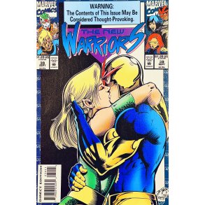 The New Warriors Vol. 1 Nr. 39 (1993) (Engelsk) (Marvel Comics) (Tegneserie)