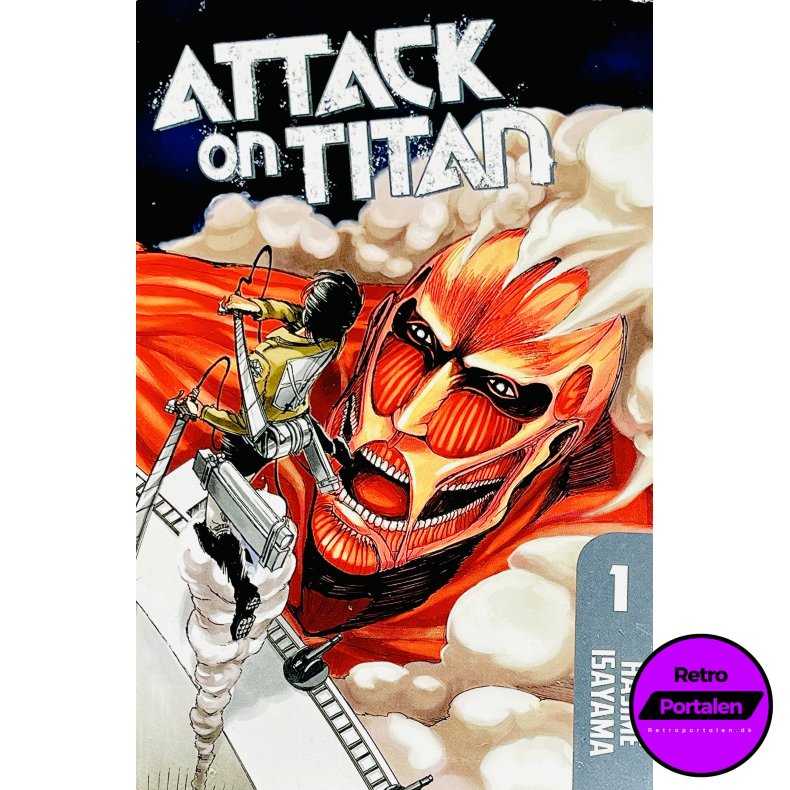 Attack On Titan 1 (Hajime Isayama) (Engelsk) (Manga)
