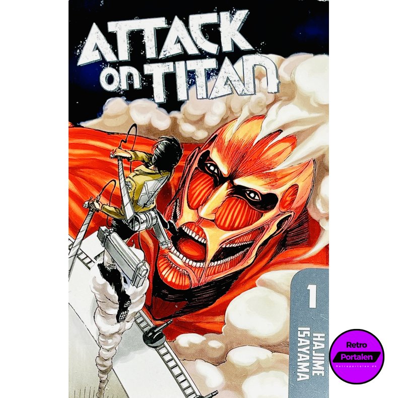 Attack On Titan 1 (Hajime Isayama) (Engelsk) (Manga)
