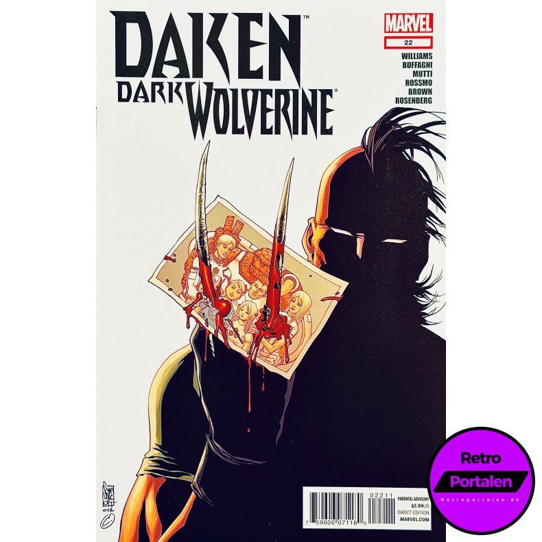Daken: Dark Wolverine Nr. 22 (2012) (Engelsk) (Marvel) (Tegneserie)