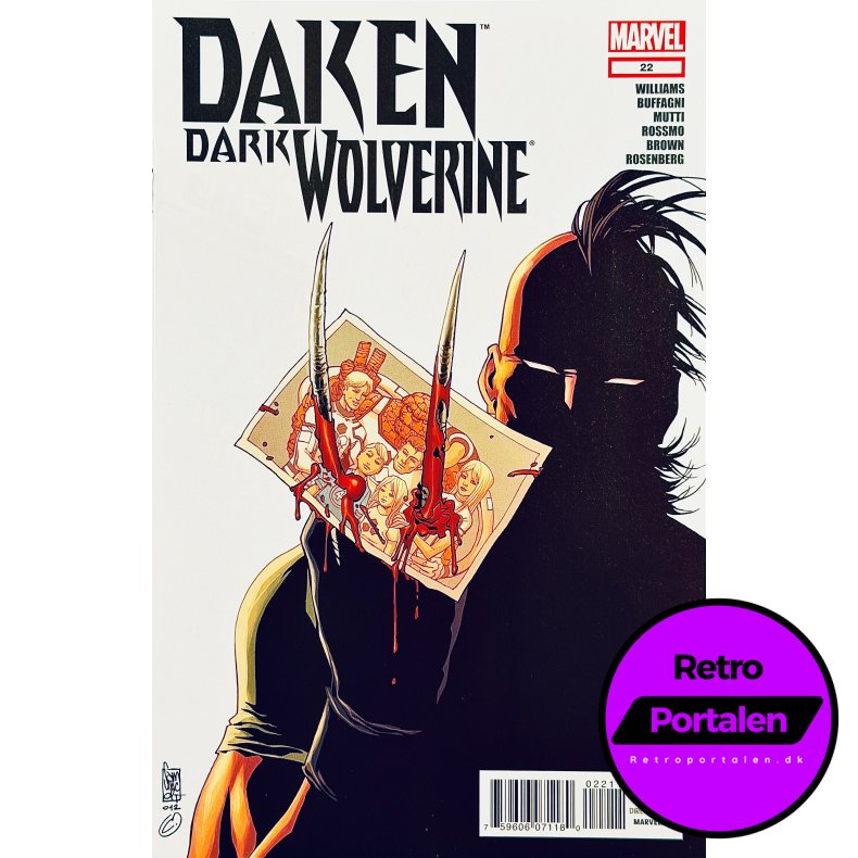 Daken: Dark Wolverine Nr. 22 (2012) (Engelsk) (Marvel) (Tegneserie)