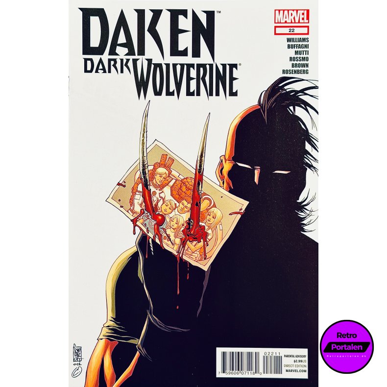 Daken: Dark Wolverine Nr. 22 (2012) (Engelsk) (Marvel) (Tegneserie)