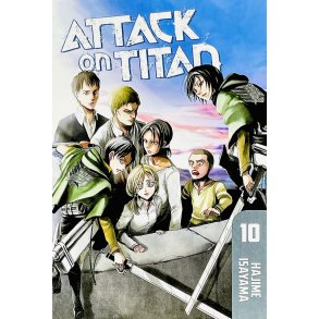 Attack On Titan 10 (Hajime Isayama) (Engelsk) (Manga)