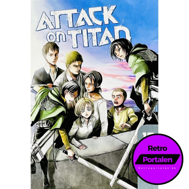 Attack On Titan 10 (Hajime Isayama) (Engelsk) (Manga)
