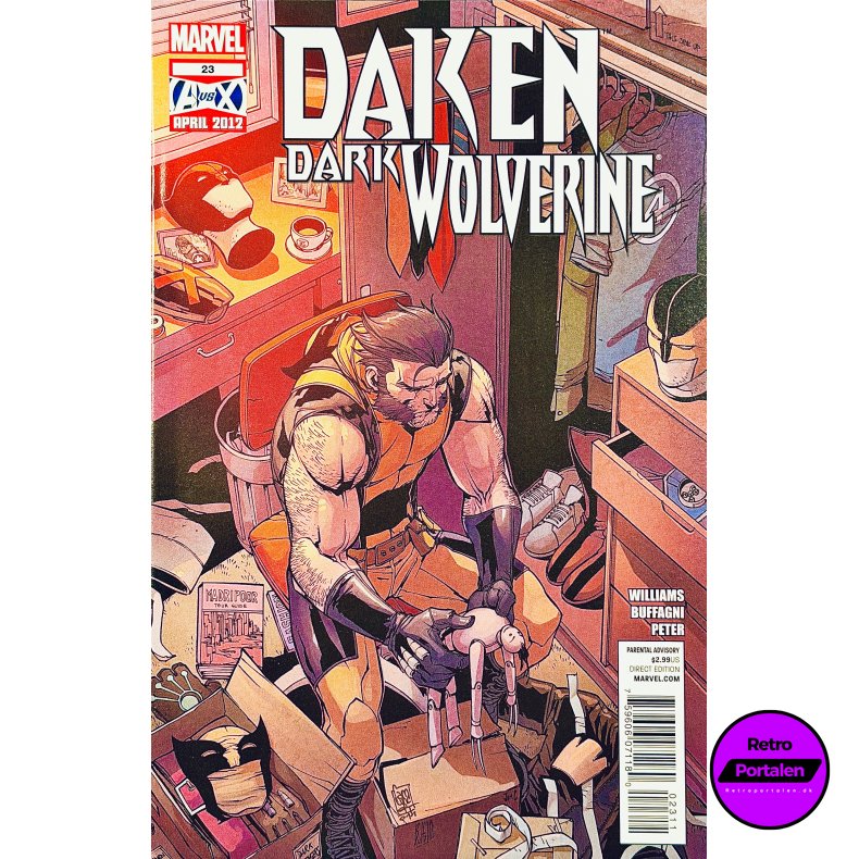 Daken: Dark Wolverine Nr. 23 (2012) (Engelsk) (Marvel) (Tegneserie)