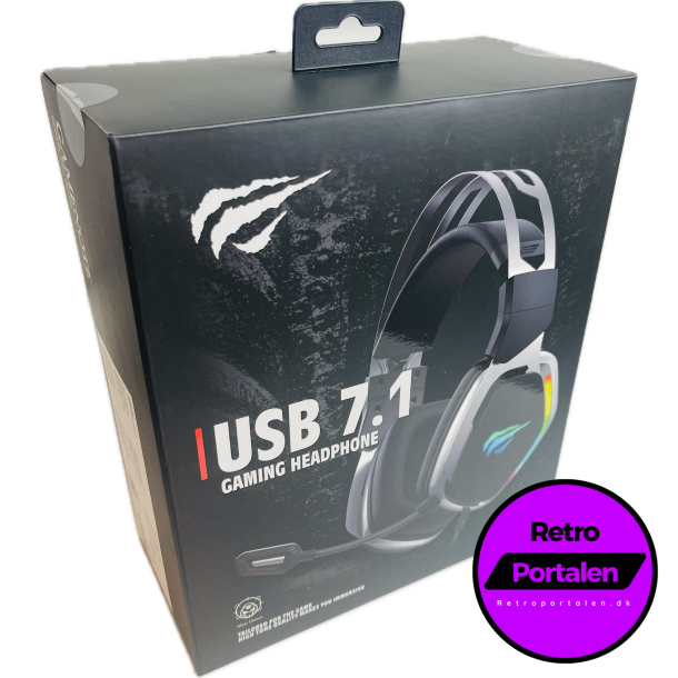 Havit Gaming H2018U Kabling Headset - Sort / Slv (NY) (PC)