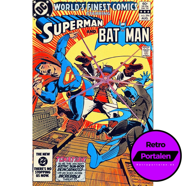 World�s Finest Comics Vol. 43 Nr. 294 (1983) (Engelsk) (DC Comics) (Tegneserie)