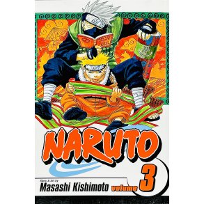 Naruto Vol. 3 (Masashi Kishimoto) (Engelsk) (Manga)