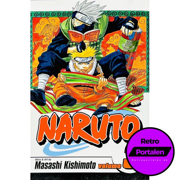 Naruto Vol. 3 (Masashi Kishimoto) (Engelsk) (Manga)