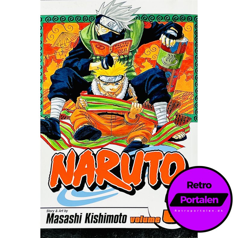 Naruto Vol. 3 (Masashi Kishimoto) (Engelsk) (Manga)