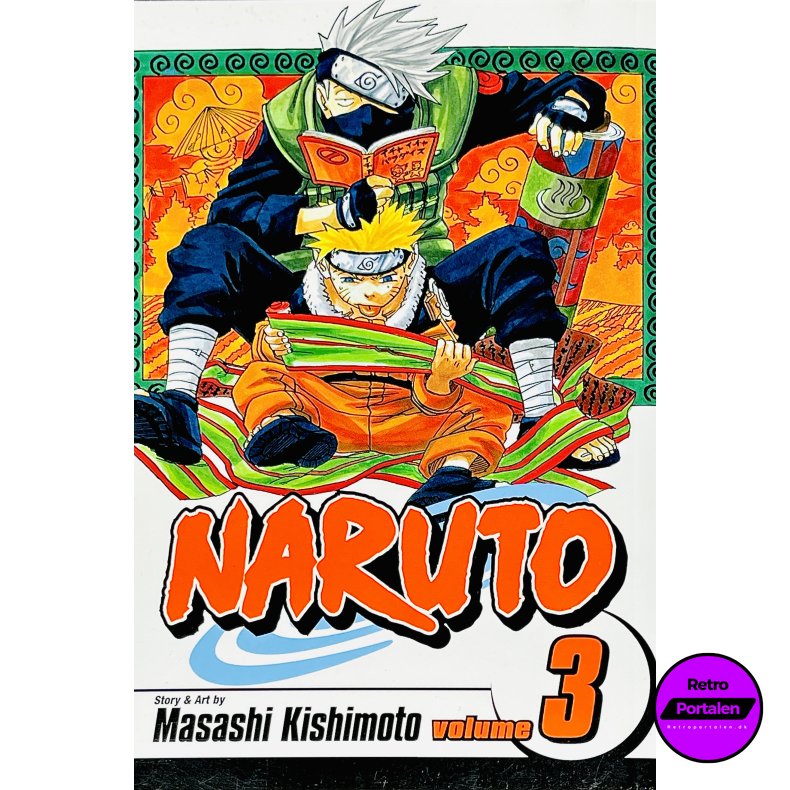 Naruto Vol. 3 (Masashi Kishimoto) (Engelsk) (Manga)