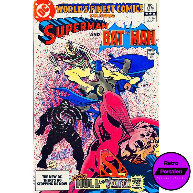 World�s Finest Comics Vol. 43 Nr. 293 (1983) (Engelsk) (DC Comics) (Tegneserie)