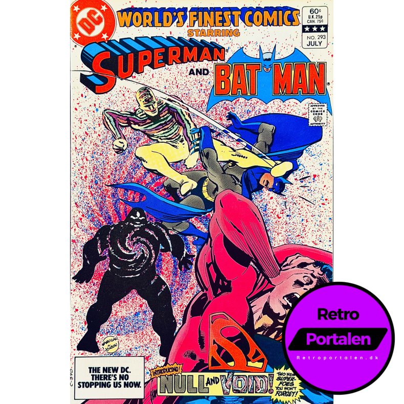 World�s Finest Comics Vol. 43 Nr. 293 (1983) (Engelsk) (DC Comics) (Tegneserie)