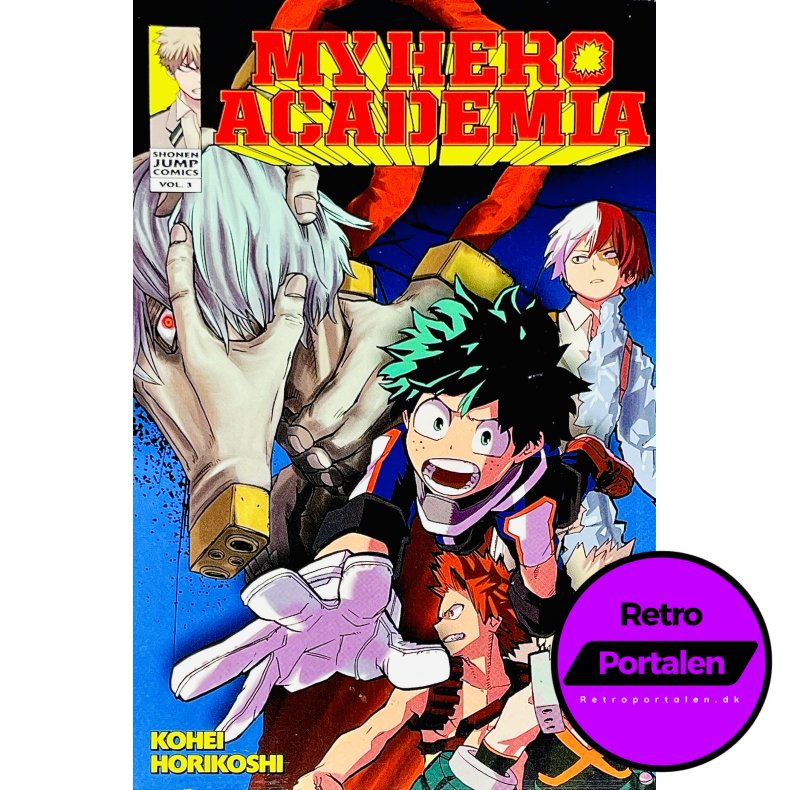 My Hero Academia Nr. 3 (Engelsk) (Manga)