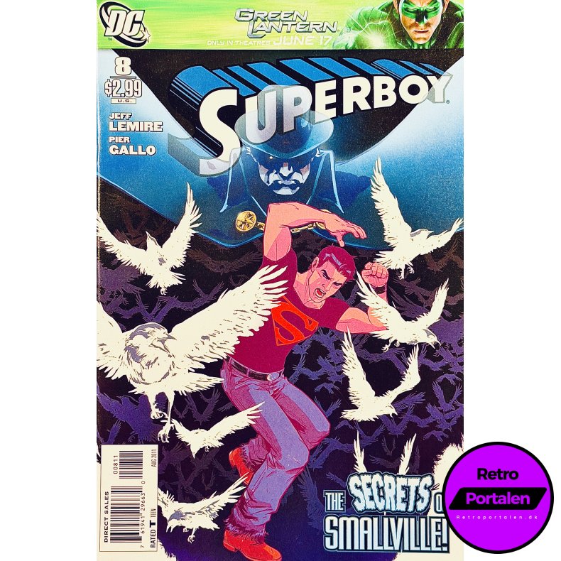 Superboy Nr. 8 (2011) (Engelsk) (DC Comics) (Tegneserie)