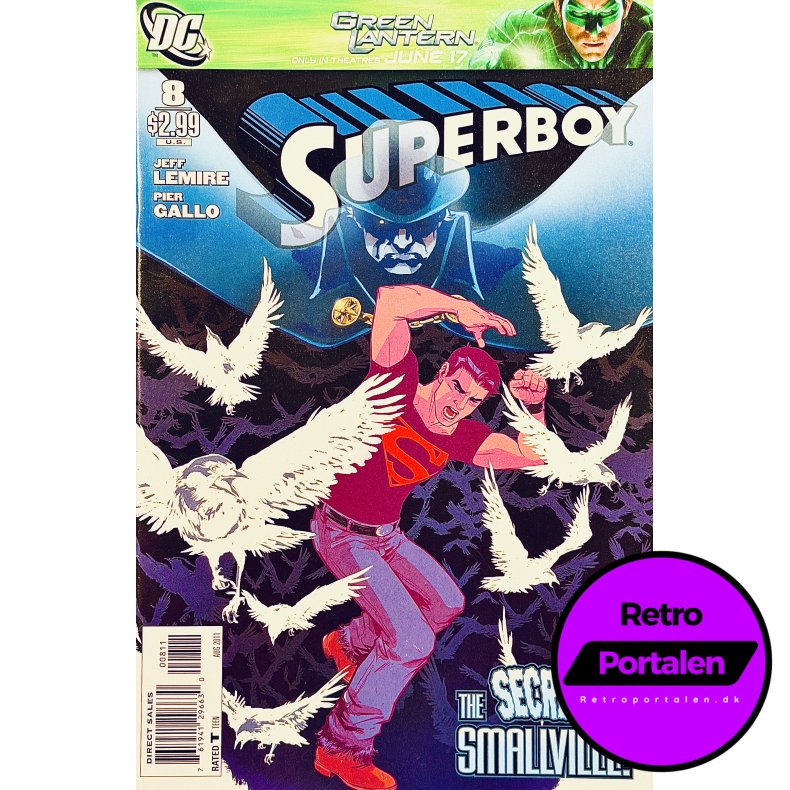 Superboy Nr. 8 (2011) (Engelsk) (DC Comics) (Tegneserie)