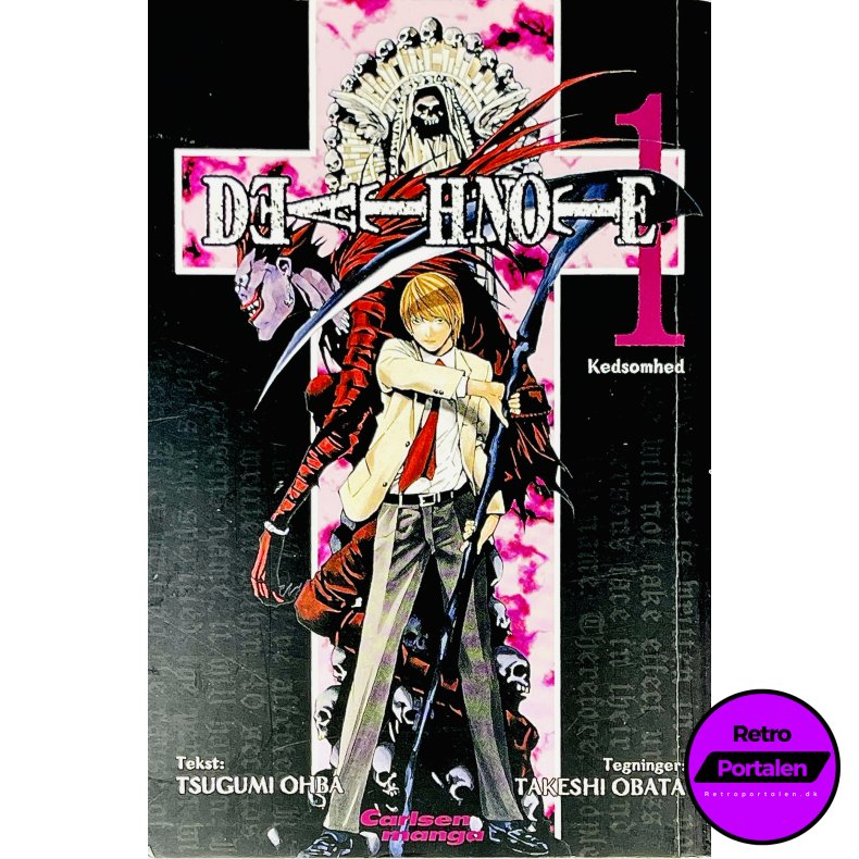 Death Note Vol. 1 (Tsugumi Ohba / Takeshi Obata) (Dansk) (Manga)