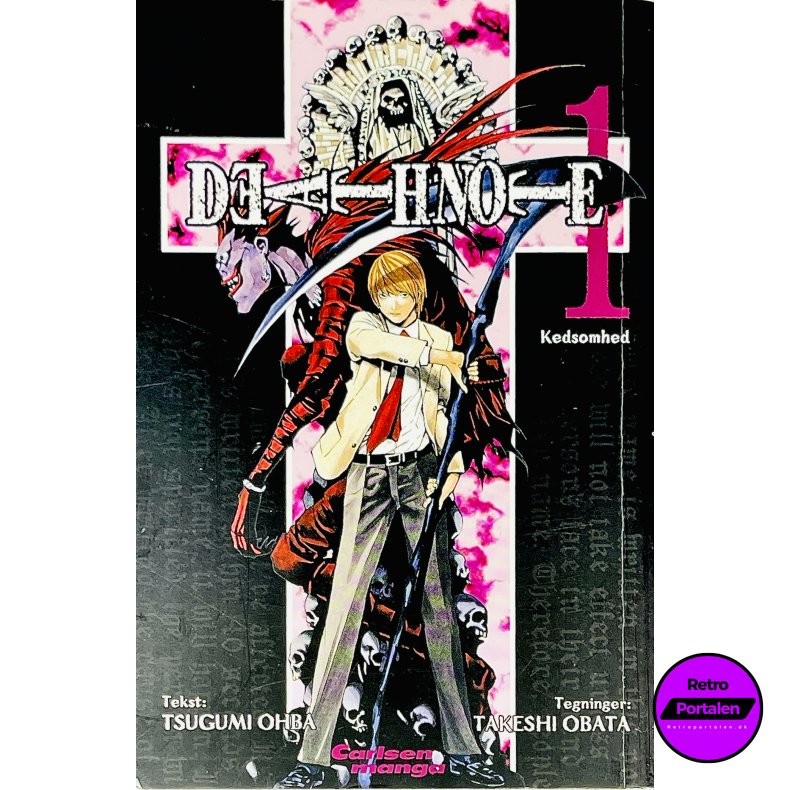 Death Note Vol. 1 (Tsugumi Ohba / Takeshi Obata) (Dansk) (Manga)