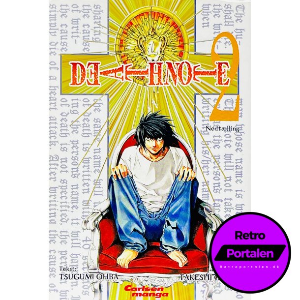 Death Note Vol. 2 (Tsugumi Ohba / Takeshi Obata) (Dansk) (Manga)