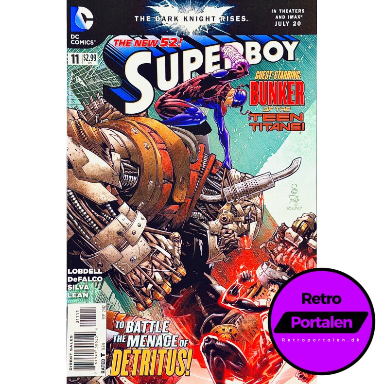 Superboy Nr. 11 (2012) (The New 52!) (Engelsk) (DC Comics) (Tegneserie)