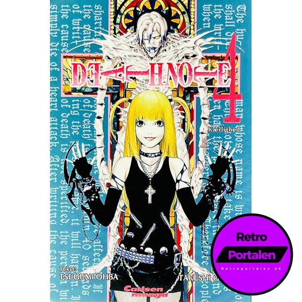 Death Note Vol. 4 (Tsugumi Ohba / Takeshi Obata) (Dansk) (Manga)